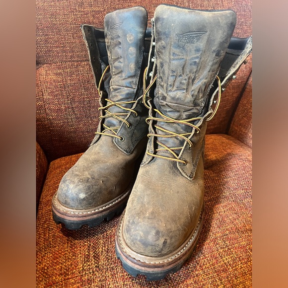 Red Wing Loggermax Men’s Waterproof Safety Toe Boot - Picture 1 of 10
